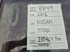 2012 Nissan Titan *OOP-BC* 2012  Nissan  Titan