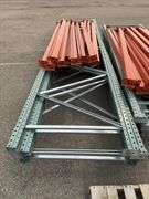 Pallet Racking (4x) 16'-Ends & (12x) 8'-Arms