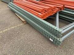 Pallet Racking (4x) 12'-Ends & (12x) 8'-Arms