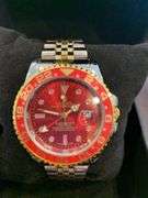 Rolex Oyster Perpetual Date Chrono w/ Red Face (Unverified)