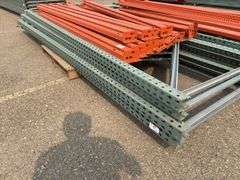 Pallet Racking (4x) 12'-Ends & (12x) 8'-Arms