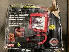 Mini Home Projector, Parking Radar System & Portable Halogen Light