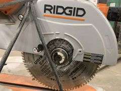 RIDGID 12" Dual Bevel Sliding Miter Saw with Stand