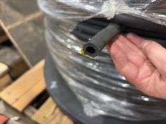 Unused Industrial Roll of 3/8” Rubber Hose