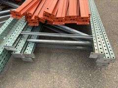 Pallet Racking (4x) 12'-Ends & (12x) 8'-Arms