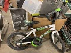 Kids Bike & Boxes of Misc. Items