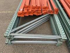 Pallet Racking (4x) 12'-Ends & (12x) 8'-Arms