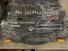 Mastercraft Drill Bit Set and Drive Socket Set