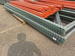 Pallet Racking (4x) 12'-Ends & (12x) 8'-Arms