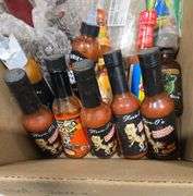 Hot Sauce & Flat Screen T.V(broken screen)