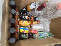 Hot Sauce & Flat Screen T.V(broken screen)