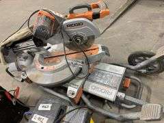 RIDGID 12" Dual Bevel Sliding Miter Saw with Stand