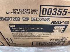 Pallet of Foaming Antibacterial Hand Soap (Unopened)