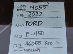 2022 Ford E-450 Bus 2022  FORD  E-450