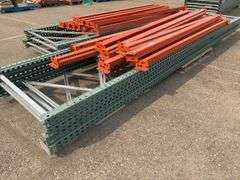 Pallet Racking (4x) 16'-Ends & (12x) 8'-Arms