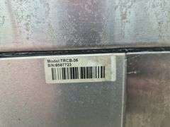 True TRCB-36-HC 36" 2-Drawer Refrigerated Chef Base Refrigerator On Wheels