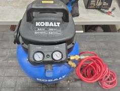 Kobalt Air Compressor w/ Curled Hose