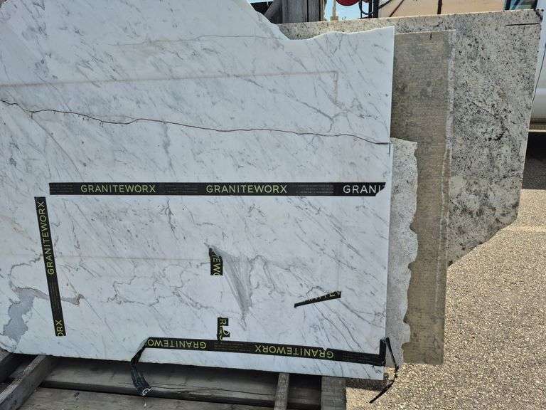4 Slabs of Granite (Refer to Pictures)