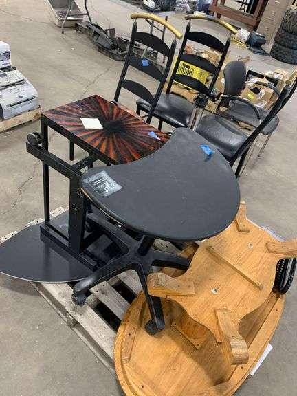 Assorted Tables, Chairs and Jewelry Drawer