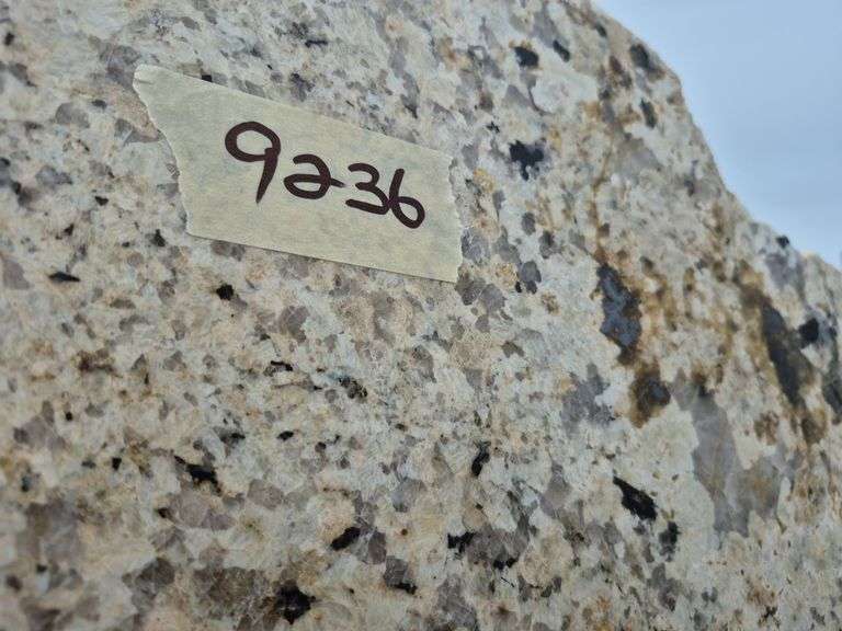 Slab of Granite (White/Grey/Beige/Black Speckling Pattern)