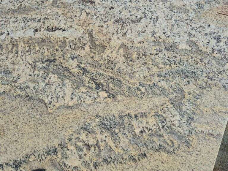 Slab of Granite (Beige with Grey Veining Pattern)