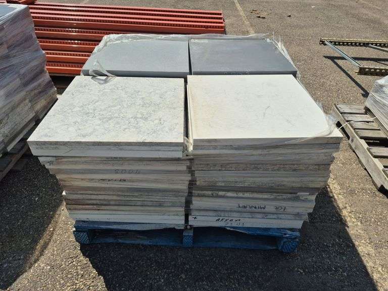 Pallet of Assorted Slabs of Granite