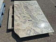 Slab of Granite (Whitish/Grey/Black/Beige and Pink Speckling)
