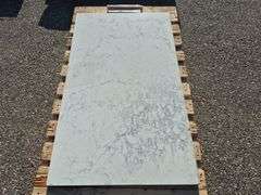 Slab of Granite (White in Color with Grey Veining Pattern)
