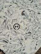 Slab of Granite (White with Grey Marbling Design)