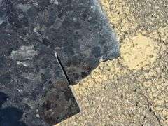 Slab of Granite (Black/Grey Speckled Pattern)