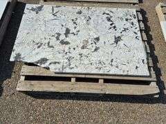 Slab of Granite (White/Black and Grey Speckled Pattern)