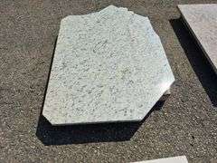 Slab of Granite (Whitish with Grey and Beige Speckling)