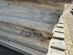Pallet of Assorted Granite Slabs of Varying Shapes, Sizes and Colors