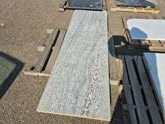 Slab of Granite (Beige/Grey/White Veining Pattern)