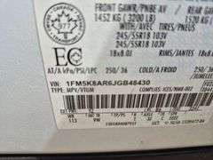 2018  FORD  Explorer