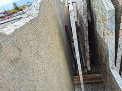 Slab of Granite (White/Beige/Grey Veining Pattern)