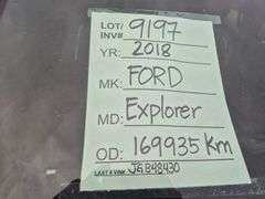 2018  FORD  Explorer