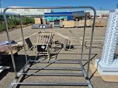 2 (4 Wheeled) Clothes Racks