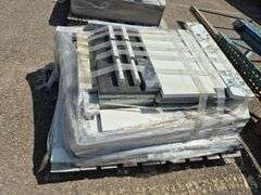 Pallet of Assorted Granite Slabs of Varying Shapes, Sizes and Colors