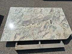 Slab of Granite (Whitish/Grey/Black/Beige and Pink Speckling)