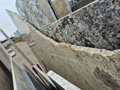 Slab of Granite (White/Grey/Beige/Black Speckling Pattern)