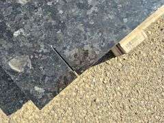 Slab of Granite (Black/Grey Speckled Pattern)