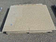 Slab of Granite (Beige with Light and Dark Brown and Grey Specked Pattern)