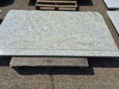 Slab of Granite (Whitish with Grey and Brownish Speckling)