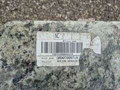 Slab of Granite Irregular Shape (Green/Beige/White/Grey Veining Pattern)