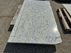 Slab of Granite (Whitish with Grey and Brownish Speckling)