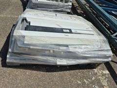 Pallet of Assorted Granite Slabs of Varying Shapes, Sizes and Colors