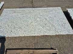 Slab of Granite (Whitish with Grey and Brownish Speckling)