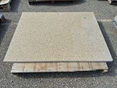 Slab of Granite (Beige with Light and Dark Brown and Grey Specked Pattern)