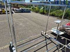 2 (4 Wheeled) Clothes Racks